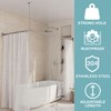 Shower Rod Ceiling Support Bracket 2-Pack – Anti-Sagging 304 Stainless