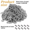 3 Meter Roller Blind Chain 4.5mm Stainless Steel with 10
