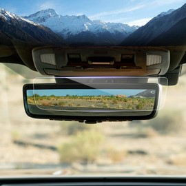 LUWU for 2024 2025 Toyota Grand Highlander Screen Protector Grand Highlander Touchscreen 2024 2025 Grand Highlander Accessories Grand Highlander Anti-Reflective Nano Rear View Mirror Protector 2PCS