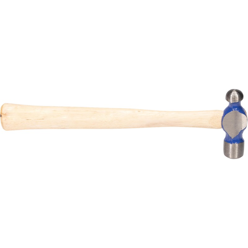 VAUGHAN Ball Pein Hammer, 8 oz, Hickory handle, American high