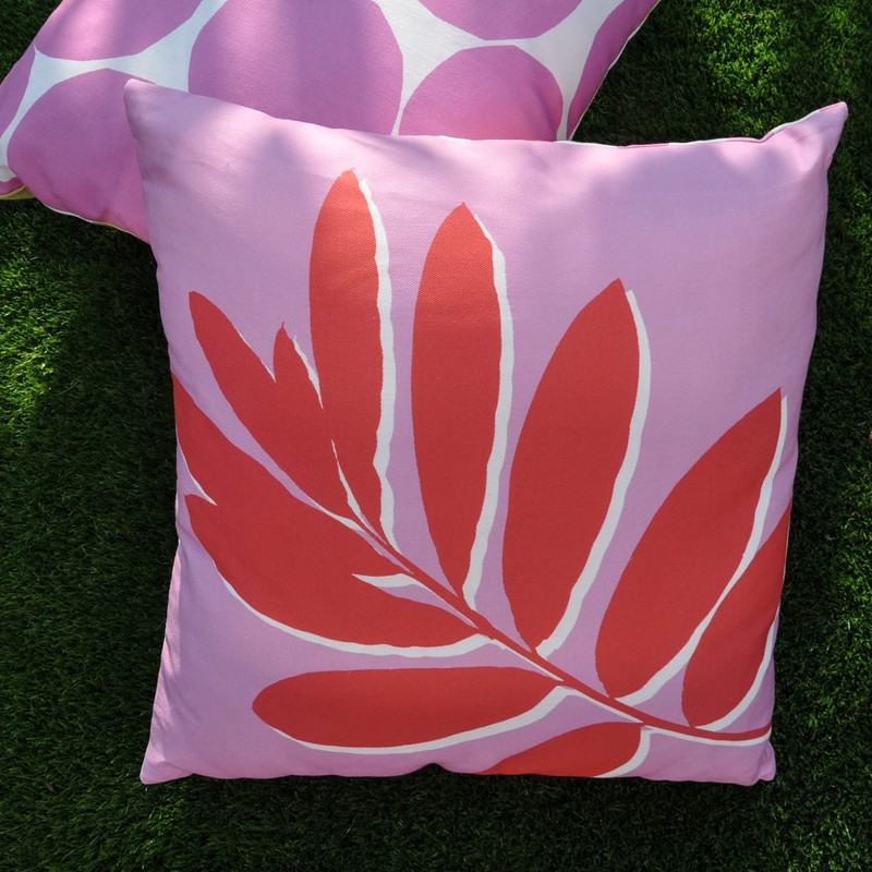 Fusion - Leaf Print - Outdoor Cushion Cover - 43