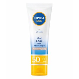 Nivea Sun UV Face Mat Look Medium Shade Tinted Cream SPF50 50ml