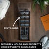 Holme & Hadfield Premium 6-Slot Sunglasses Organizer – Beautiful 360°