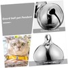 VILLFUL 5Pcs Christmas Pet Bells for Dog Collar Lightweight Decorative