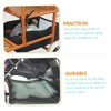 ibasenice Stroller Storage Basket - 2PCS Baby Stroller Basket Nappy