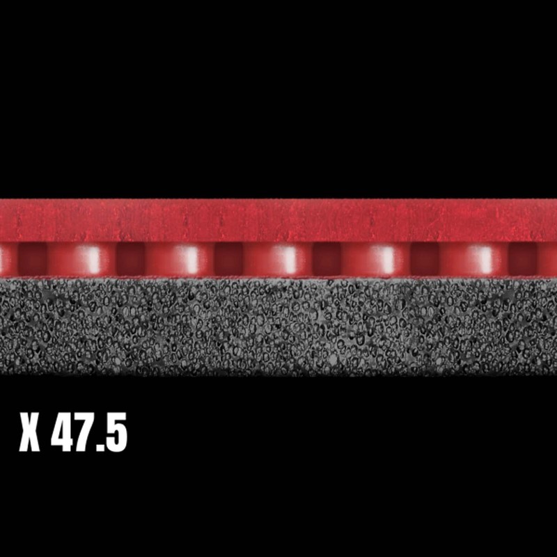 XIOM Table Tennis Rubber Jekyll & Hyde X47.5 Black (BK)