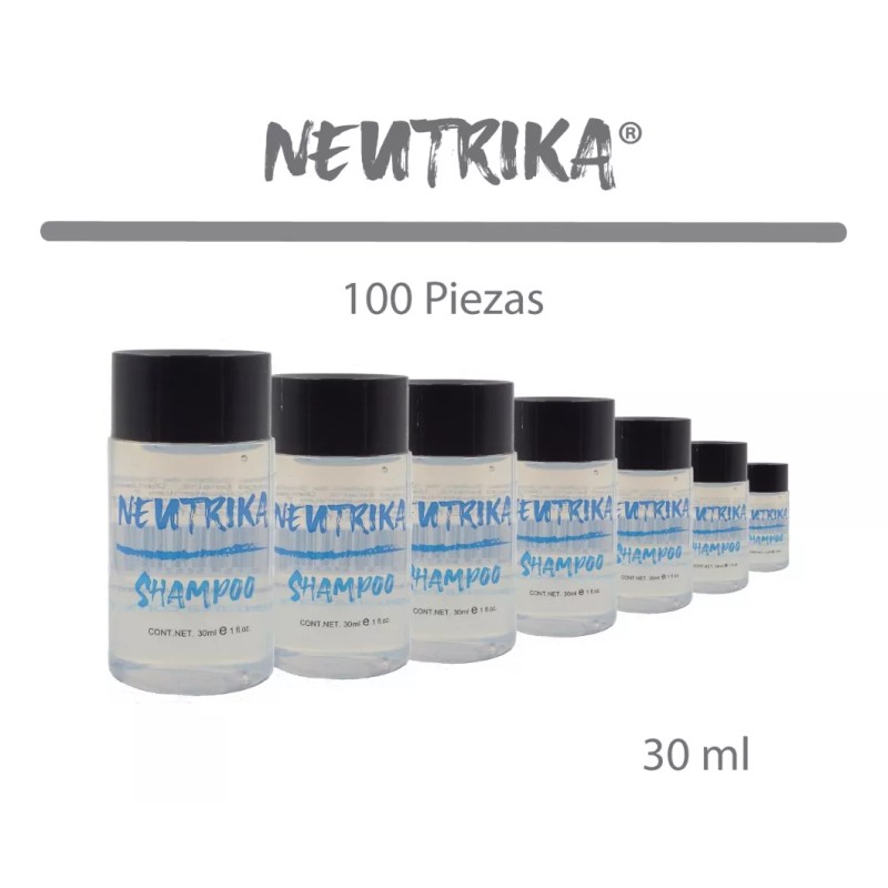Neutrika Amenidades Hoteleras Jabón-shampoo-acondicionador- 300 Pzas.