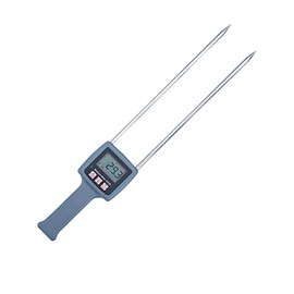 TK100 Multfunctional Moisture Meter Fiber Moisture Meter for Wood Fiber Grains Hay Straw Bran and Other Fiber Materials Measuring Range 0-80% TK-100