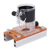 Aluminum Alloy Trimming Machine Cover with Clear Cover, Slot Plate