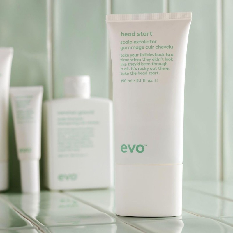 Evo Head Start Scalp Exfoliator Scrub to Detox All Hair