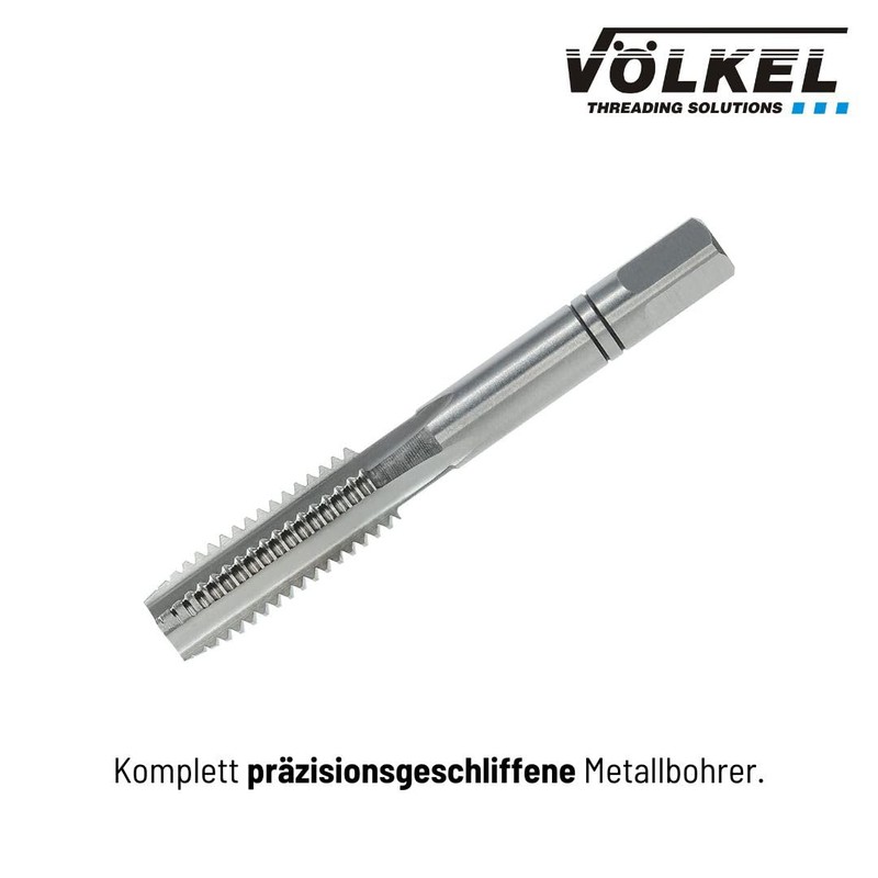 Völkel, 27354, Hand tap set, DIN 352, HSS-G, 14 x
