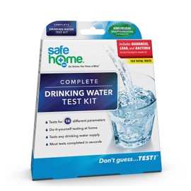 Safe Home® Complete Drinking Water Test Kit – DIY Screening for 14 Parameters + Optional Testing at Our EPA-Certified Lab for up to 48 Parameters – Made