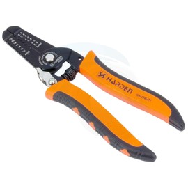 HARDEN Wire Cable Stripper 185 mm Long, Cutter, 0.64-2.6 mm, 22-10 AWG (HAR 660621)