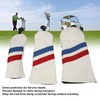 3PCS Golf Club Head Cover for Driver Fairway Woods Headcovers