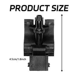 QQWD 2PCS Front Windshield Washer Nozzles Kit Compatible with Toyota Highlander 2007-2023 Tundra Corolla Camry RAV4 4Runner Prius Sequoia Le-xus Wiper Water Spray Jets Replaces OEM 85381-12300