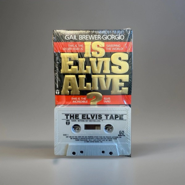 IS ELVIS ALIVE? Paperback Book and Cassette Tape Gail Brewer-Giorgio