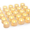 Homemory 72-Pack Novelty Flickering Flameless Tea Lights, 200+Hours Battery Operated,