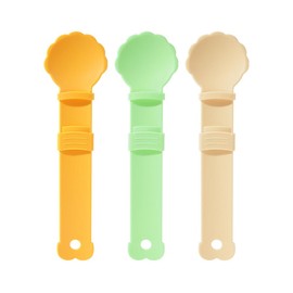 3 Pack Cat Strip Feeder & Dispenser - Cat Food Can Spoons for Wet Food - Multi Functional Pet Feeder