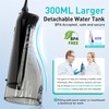 COSLUS Water Dental Flosser Teeth Pick: Portable Cordless Oral Irrigator