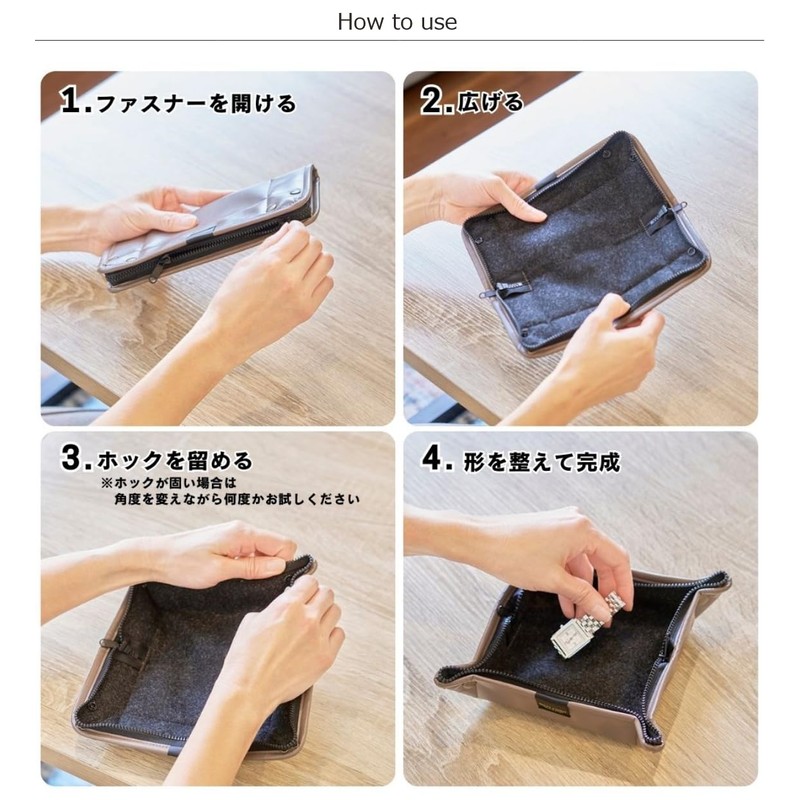 ZIP&GO Travel Tray & Pouch III Pink Pearl