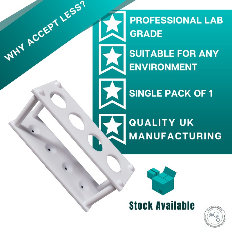 Labsales Solid PTFE Rack For Centrifuge Tubes And Test Tubes