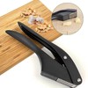 TINGWEN Knoblauchpressen Knoblauchschneider Knoblauchpresse Knoblauchwippe Garlic Press Vielseitig kann zum