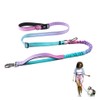 Handless Dog Leash, Adjustable Handle Bungee Leash, Hiking and Running
