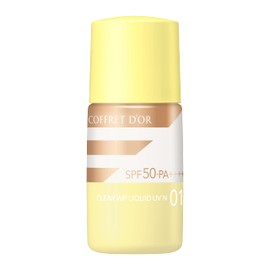 Coffret Doll, Clear WP Liquido UVn 01 SPF 50, PA++++ Foundation, Light Skin Tone