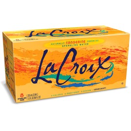 LaCroix, Sparkling Water, Tangerine, 12 oz (pack of 8)