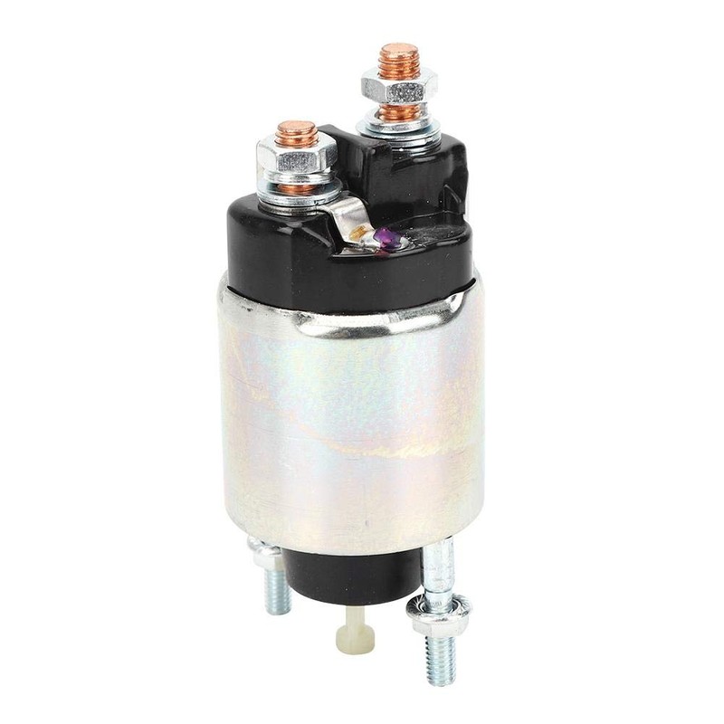Starter Solenoid Fits For /, Aluminum 12V Starter Solenoid Replacement