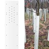 Pushglossy 5 Pack Tree Grow Tube Seedling Protectors Slit Tree