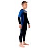 HISEA Neoprene One Pieces Long Sleeves Kid Boy Wetsuit Diving