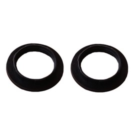 JNXQWE E26 E27 Lamp Shade Collar Rings, Lock Socket Adapter with 1.57 Inch Inner Diameter, Retainer Rings for Light Fixture (2, Black)