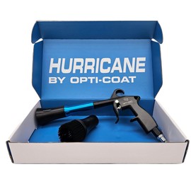 Opti-Coat HURRICANE Air Blow Out Tool for Auto Detailing - Lift and Blast Dirt, Debris and Water from Vehicle Interior and Exterior; Durable Metal Design; Replaceable Parts, Rebuildable