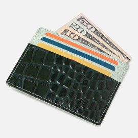 Genuine Leather Credit Card Holder Wallet for Women Men, RFID Blocking Minimalist Card Holder Men, Small Wallet, Men Card Holder Wallets, Thin Front Pocket Card Wallet, Slim Card Case