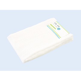 Kosugizen ZG-23024-2 Face Towels, Approx. Width 13.4 inches (34 cm) x Length 31.5 inches (80 cm), 2 Pieces, Antibacterial and Odor Resistant, Towel, Bathroom, Washroom, White, Claire Color