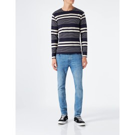 Armor Lux Men's Long Sleeve Stockings Pullover, Ship/Nature.