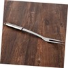BESPORTBLE 2pcs Stainless Steel BBQ Forks Elegant Serving Forks for