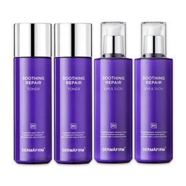 Dermaplum (현대홈쇼핑)더마펌 수딩 리페어 R4 스킨2 + 에멀젼2 세트 (Hyundai Home Shopping) Dermafirm Soothing Repair R4 Skin 2 + Emulsion 2 Set