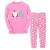 Tphon Girls Christmas Pajamas Toddler Boy Kids Holiday Pajamas Set