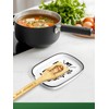 Levaukiem Funny My Kitchen My Rules Spoon Rest, Ceramic Spoon