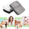 3 diademas de microfibra Dokpav con velcro ajustable para spa,