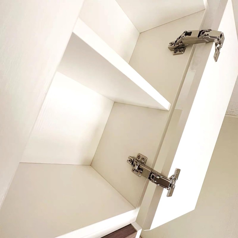 2 Pack 180 Degree Hinges,Concealed Hydraulic Adjustable Mounting,Soft Closing Frameless