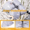 Orzbow Pram Hand Warmer, Artificial Lambskin Hand Muff for Prams,