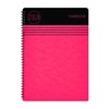 NU:,NU003358-FSC-RD Notebooks - Craze Cloud Range - A6 Red Notebook
