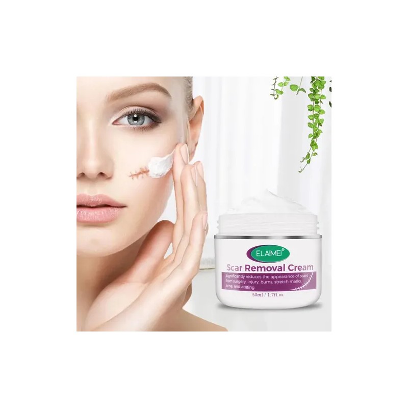 Crema Cicatrices Antimanchas Elaimei Hipoalergénica Sin Parabenos 50ml