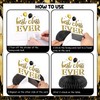 JOYMEMO 8Pcs 50 Year Class Reunion Honeycomb Centerpieces, Black and
