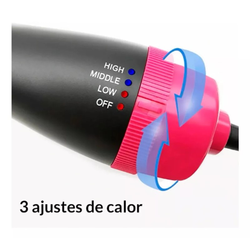 Cepillo Con Secador De Aire Caliente