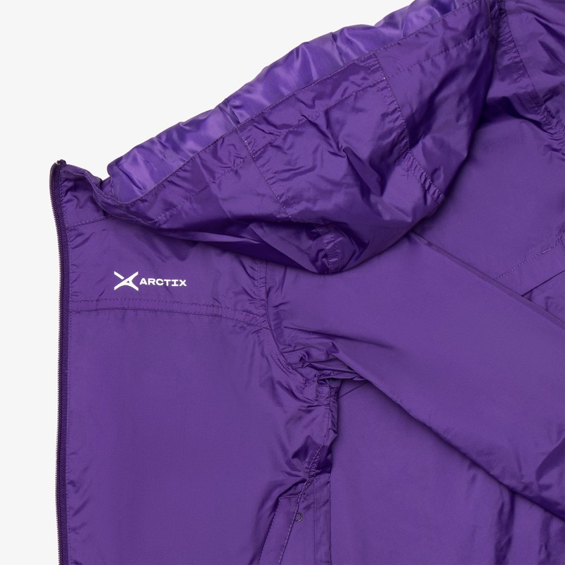 Arctix Kids' Stream Rain Jacket, Purple, 2T