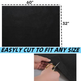 UXPEYIC 2 Pack Oil Spill Mat, 32" x 60" Premium Garage Floor Mat for Under Car, Waterproof Backing Absorbent Oil Pad Protects Floor Surface